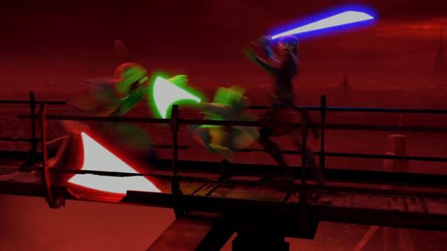 Yoda vs Darth Sidious [4K HDR] - Star Wars: The Clone Wars