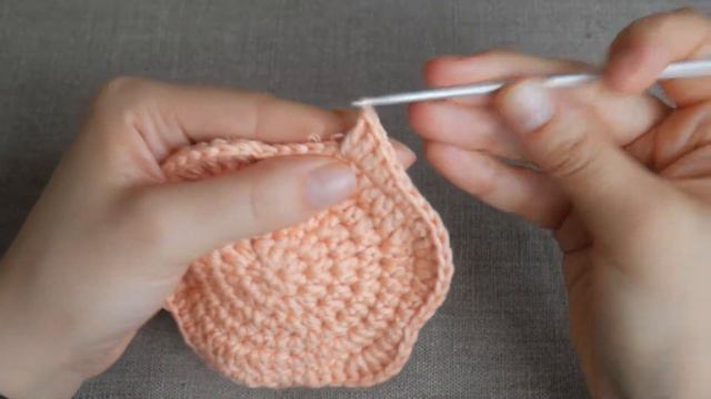 МК: Салфеточка цветочек крючком для начинающих