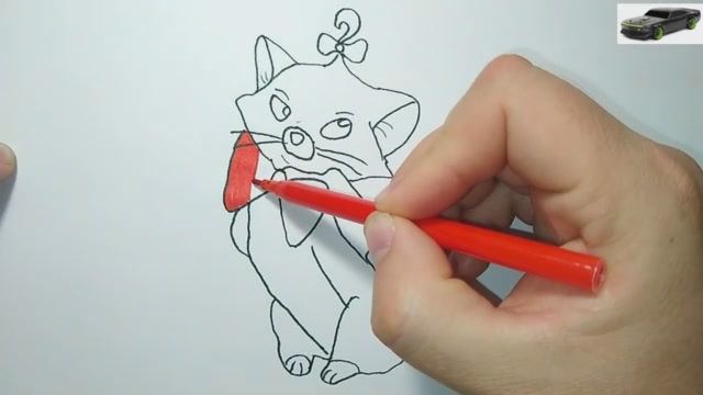 Как нарисовать кота_how To Draw Draw A Cat_рисунки для срисовки