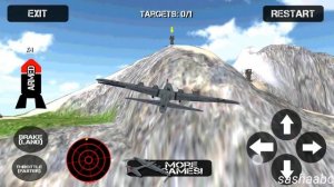 flight sim 3D army plane обзор игры андроид game rewiew android