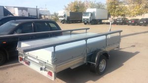 Универсальный прицеп МЗСА 817712 для снегохода и лодки ПВХ. ЦЛП АРИВА.