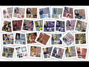 Как носить павлопосадские платки. Наглядное пособие для начинающих...