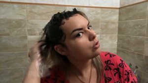 Как затонировать желтизну волос/пепельный блондин/оттеночный шампунь ИРИДА