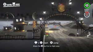 Super Mario Odyssey - 'Frog-Jumping from the Top Deck' without Motion Controls