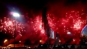 Сочи-2014, Церемония закрытия, Салют