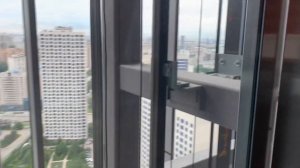 Панорамные лифты OTIS @ ЖК Onyx Deluxe Москва Россия.
