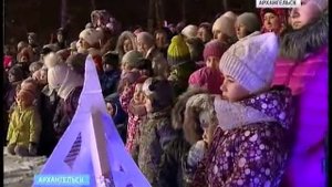 В Архангельской Соломбале отметили день рождения Снеговика