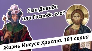 Сын Давида или Господь его? Самое важное. Жизнь Иисуса Христа-181