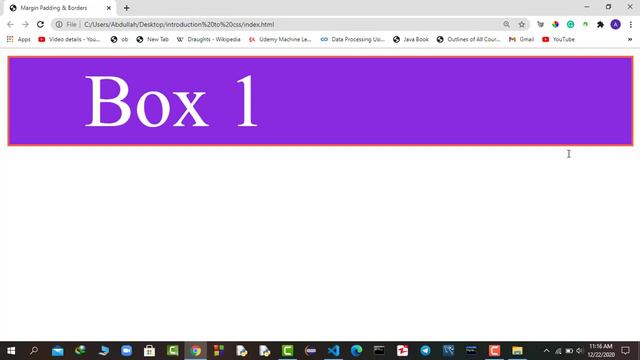 Margin, Padding, and Border in CSS | CSS Tutorial | Web Designing Tutorials For Beginners