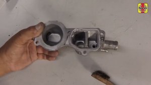 How to Replace the thermostat on the Honda Fit 2007 to 2013 4