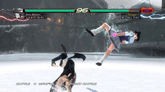 Vampire Anna Ultra Hard Tekken 6 Bloodline Rebellion PS3 Edition 4K 60 FPS смотреть онлайн