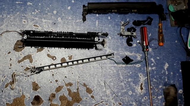 HP LaserJet m1132 MFP Fuser sleeve replacement #tutorial #hp #how #howto смотреть онлайн