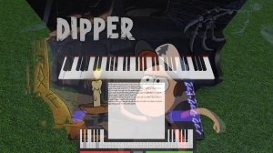 Roblox Gravity Falls Piano Sheet Opening Song (HARD)