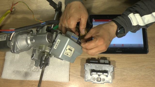 Тестирование блоков MDPS Solaris 2/ Rio FB 56340-H5000 после ремонта перед отправкой смотреть онлайн