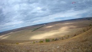 Как в первый полёт на параплане запускали новичка.Благодатное.