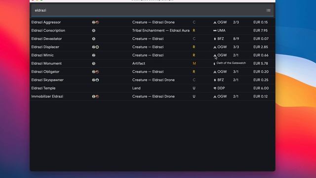 MTG card search in Jetpack Compose for Desktop смотреть онлайн