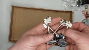 Замок Новый врезной в дверь Эльбор 1.05.02