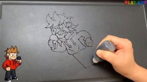 FRIDAY NIGHT FUNKIN-Pancake art Challenge//Eddsworld Tom, Edd, Tord, Matt//FNF Eddsworld full week