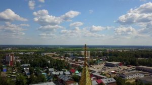 Храм Христа Спасителя г.Сыктывкар (с высоты птичьего полета)