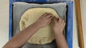 ??Пицца??? домашняя с сырными бортиками на дрожжевом тесте