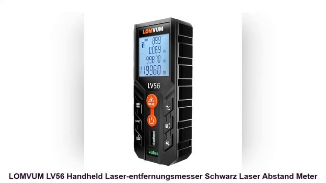 дальномер / рулетка лазерная на 50 метров Lomvum LV56 смотреть онлайн