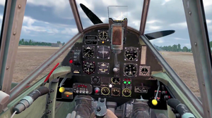 Вылет на Мессершмитт Bf 109 E-1 в VR шлеме в War Thunder.