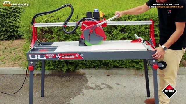 Elektryczna przecinarka stolikowa DC-250 1200 RUBI смотреть онлайн