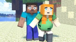 The minecraft life of Steve and Alex | Pregnant Alex | Minecraft animation