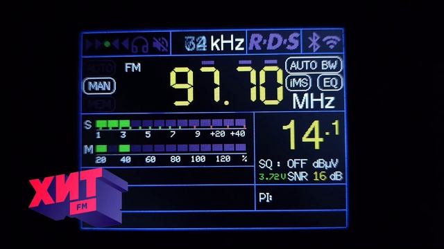 Хит FM Изобильный 97.7 МГц 0,1 кВт ~ 1120 км смотреть онлайн