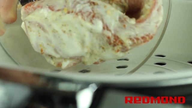 Рецепты от Redmond: Семга на пару (Мультиварка RMC-M4502 White) смотреть онлайн