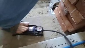 Опрессовка контуров водяного теплого пола