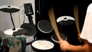 Sword Art Online II OP Full -【IGNITE】by Eir Aoi - Drum Cover