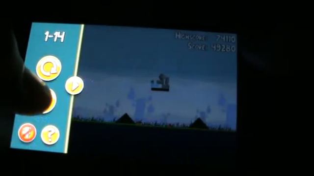 Samsung s8500 Wave Android 2.2.1 Froyo Angry Birds смотреть онлайн