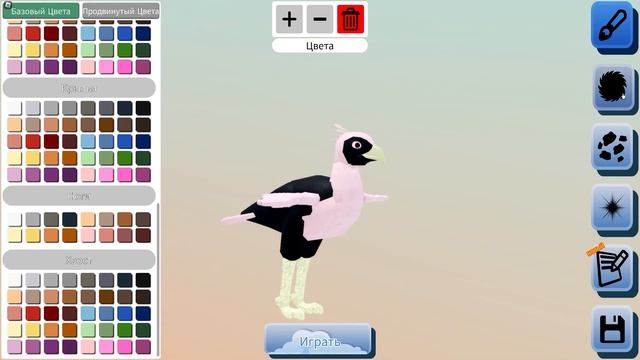 ?КАК Сделать ПРОСТОЙ ОКРАС в Семья Птиц Роблокс  ? Roblox Feather Family How to Make Simple Skin?