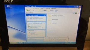 Acer ZG5 startup, Windows XP