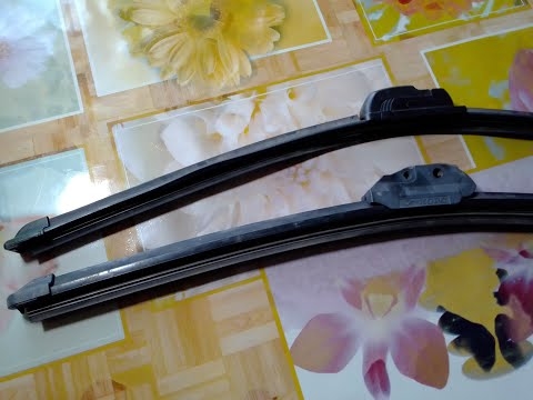 Никогда не выбрасывай старые, без каркасные очистители лобового стекла автомобиля. смотреть онлайн