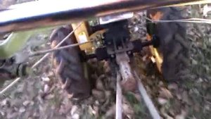 Мотоблок. Сцепление резко включается.