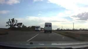 Украина. Трасса М14. [ Мариуполь - Приморск ]