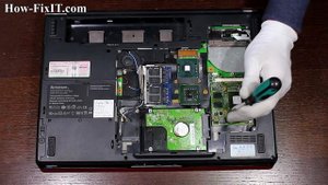 Lenovo IdeaPad Y730 videocard replacement, замена видеокарты ноутбука