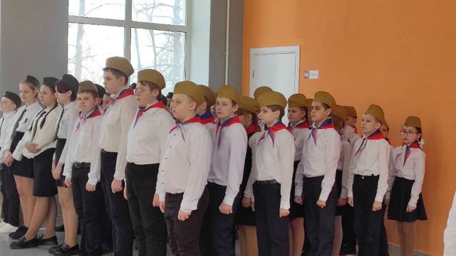 Акция Защитники Первых БОУ Средняя общеобразовательная школа №15 г. Омска смотреть онлайн