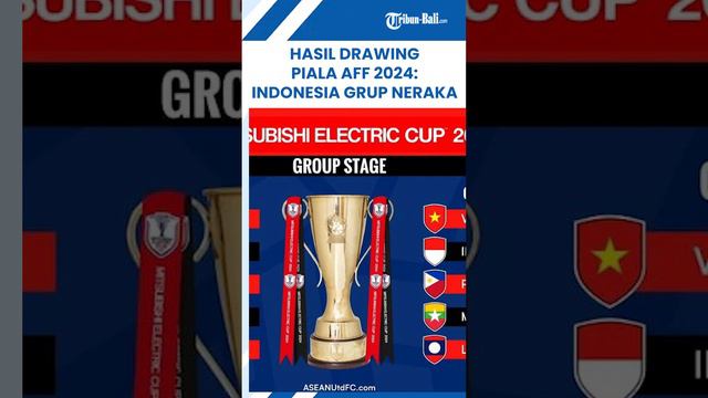 Hasil Drawing Piala AFF 2024: Timnas Indonesia Gabung Grup Neraka, Tantang Vietnam!