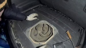 замена (снятие) бензонасоса на Jeep Liberty KJ 2.4 fuel pump без снятия бака