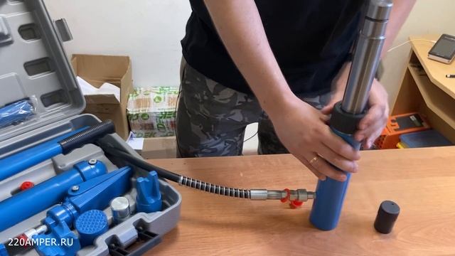 Растяжка гидравлическая для рихтовки на 10 тонн