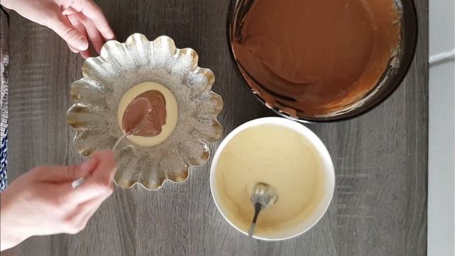 Лимонно-шоколадный пирог "Зебра"! Рецепт вкусного, ароматного и красивого пирога.