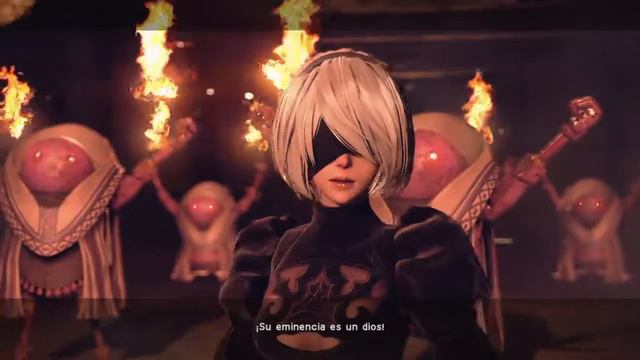 NieR Automata todos nos convertiremos en dioses смотреть онлайн