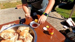 РУЛЬКА, КАЗАН, РУЛЬКА В КАЗАНЕ, ОЧЕНЬ ВКУСНО.