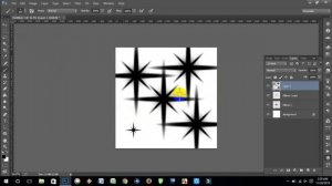 how to create star using shape tools in Photoshop