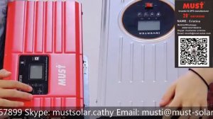 #MUST EP3000 Power Inverter explainer video (by: Cristina&Cathy).