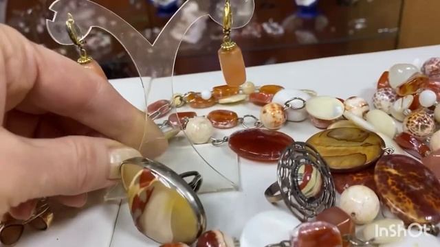 Украшения с яшмой. Купить онлайн. Мой телефон +7 915 560 22 88