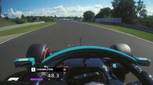 Lewis Hamilton's Onboard Pole Lap | 2021 Hungarian Grand Prix | Pirelli